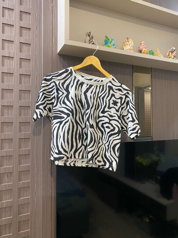 Zebra Print Tee