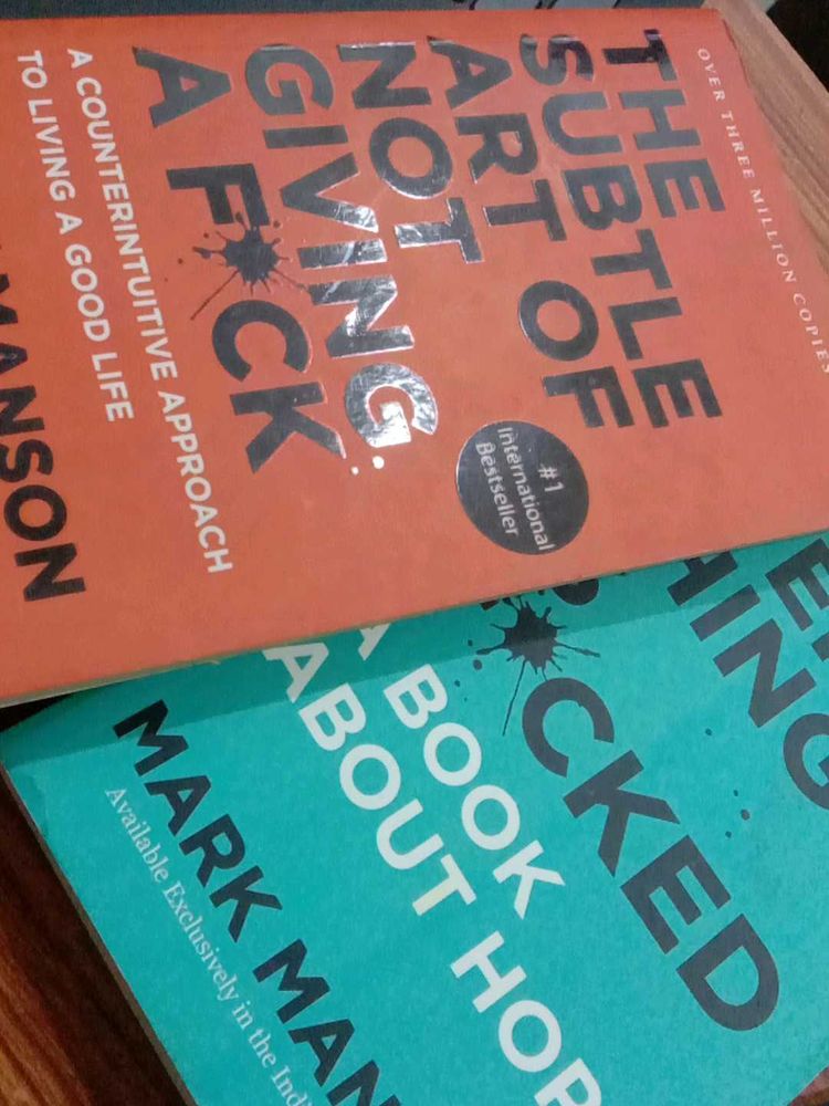 Mark Manson Everything Is Fckd N Subtle Art Of