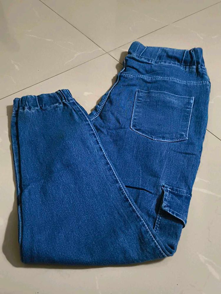 Denim Joggers For Women