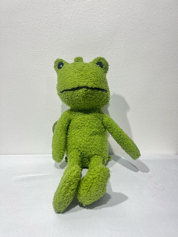Cute Green Frog Plush