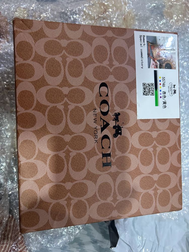 Coach Bucket Bag With Box