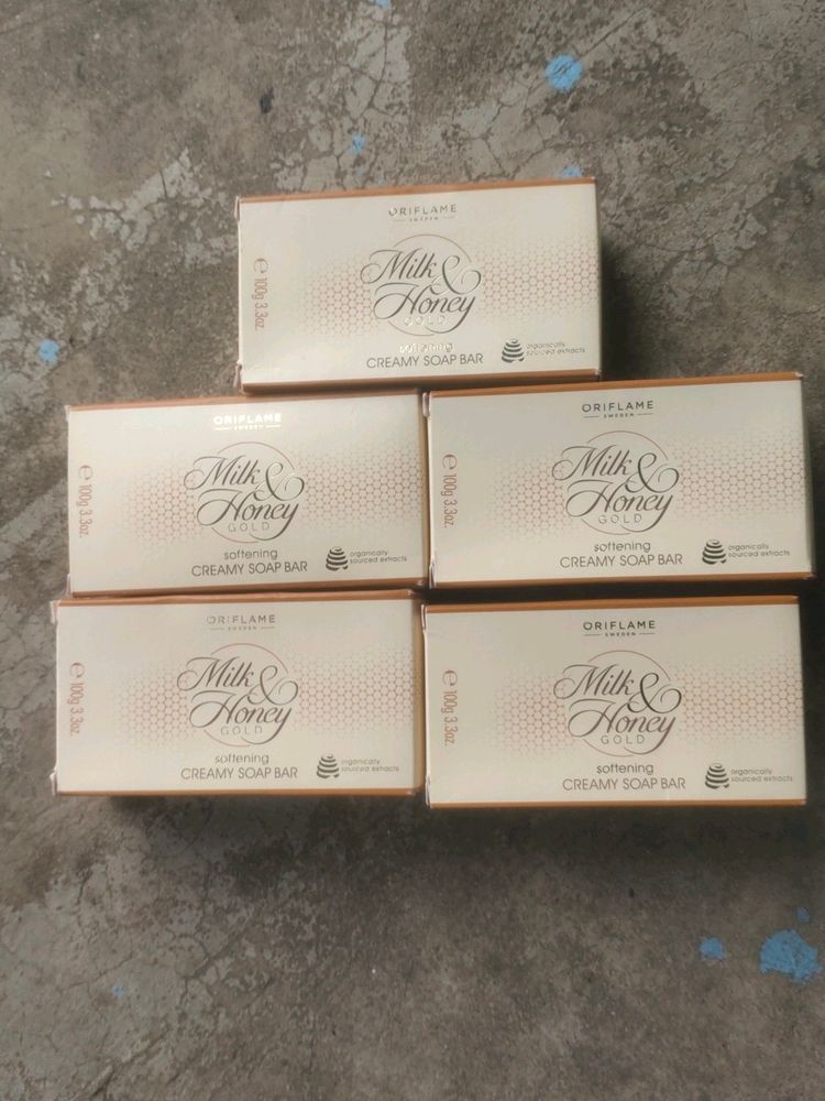 Oriflame Milk &amp; Honey Gold Soap Combo