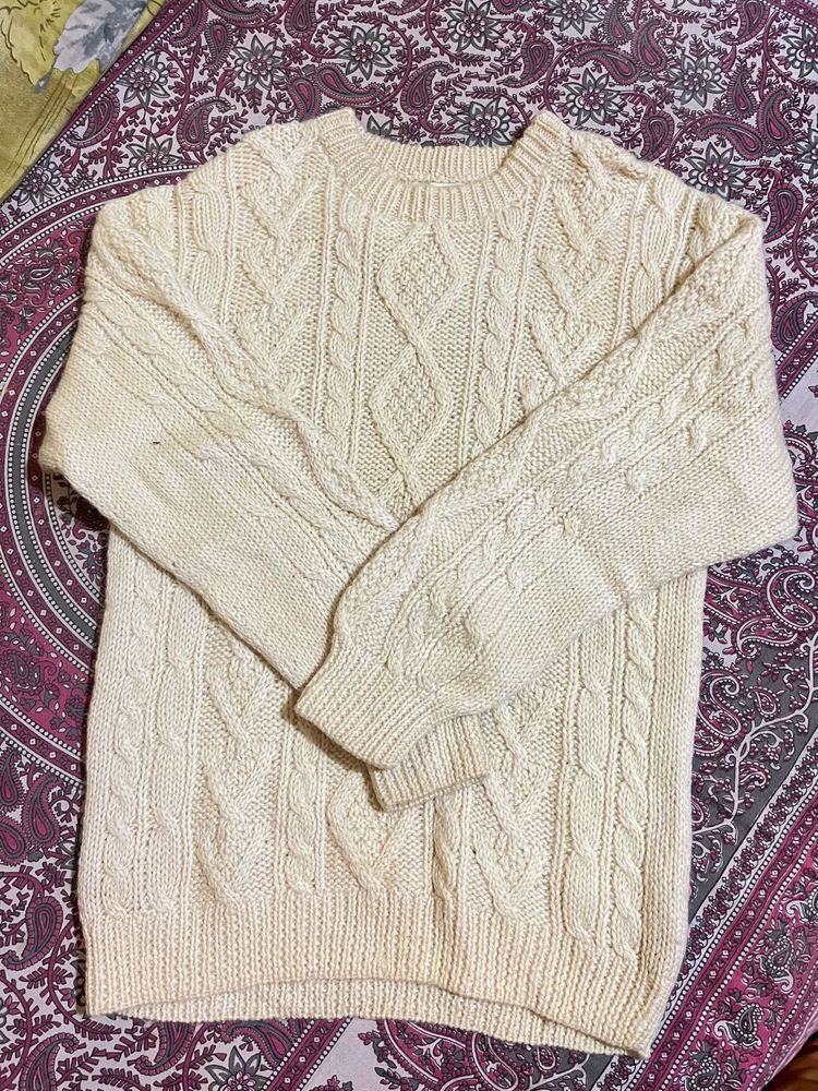 Cable Knit Old Money Sweater