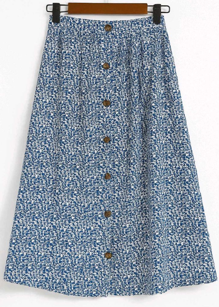 Floral Print Skirt