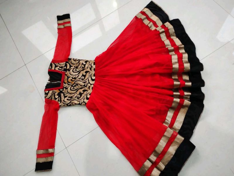 Red Beautiful Gown ❤️