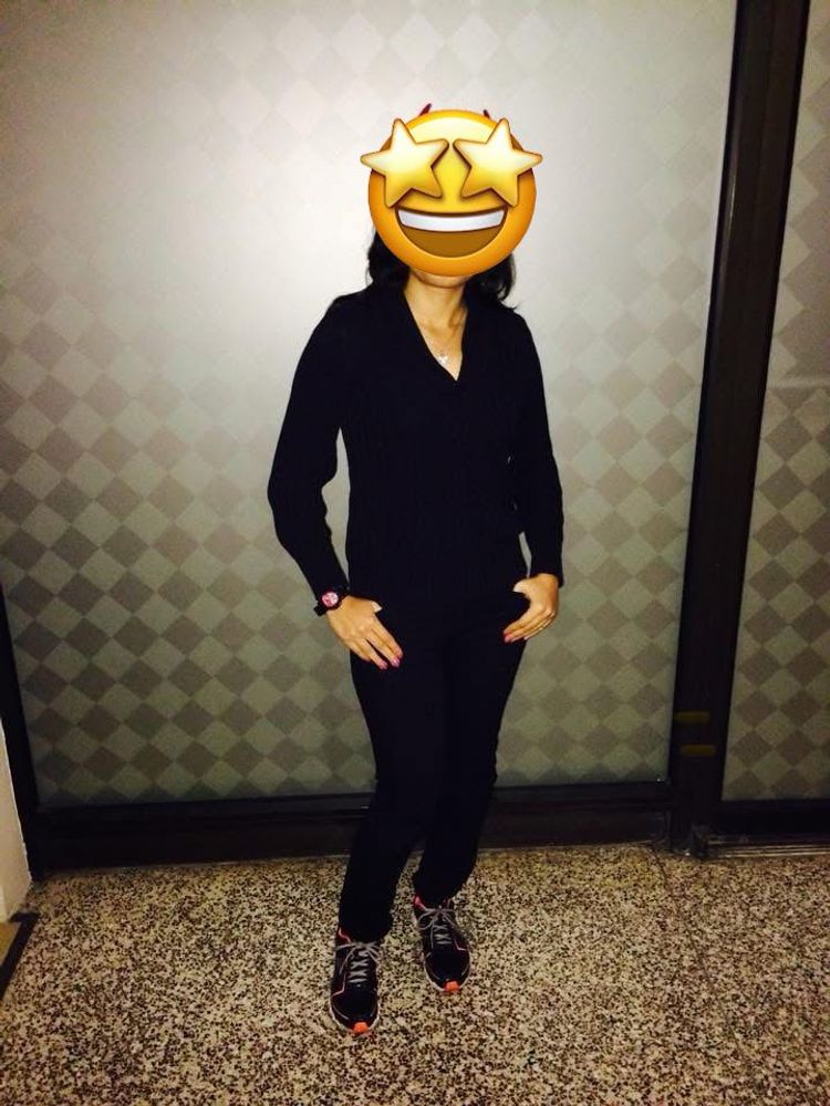 Black V-neck Stylish Sweater - Bought from USA