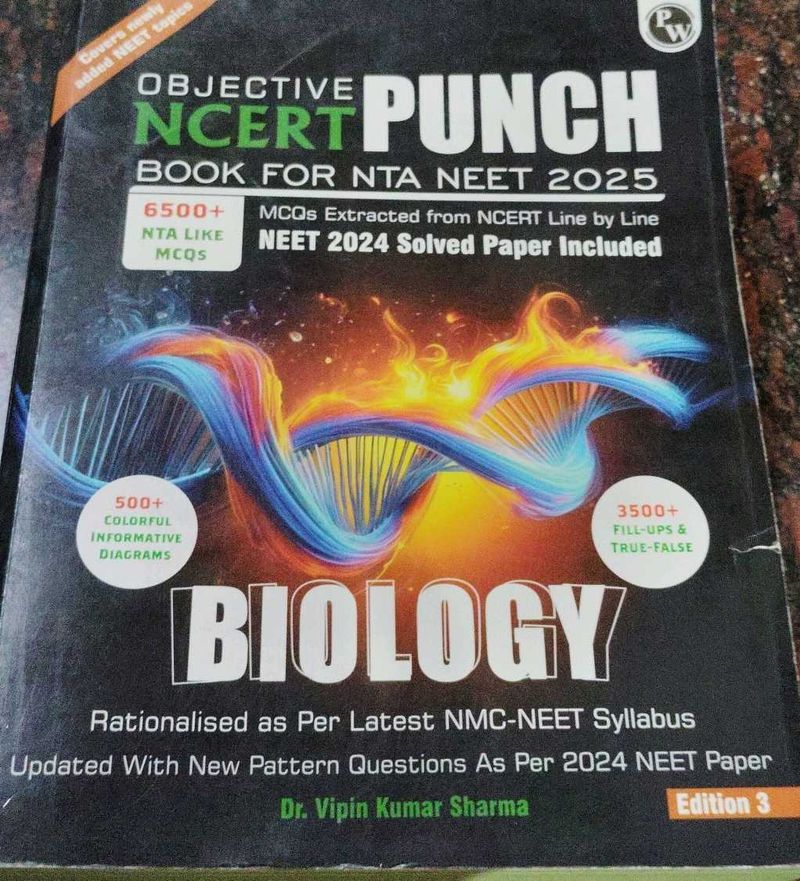 Objective NCERT Punch: NEET Biology Book