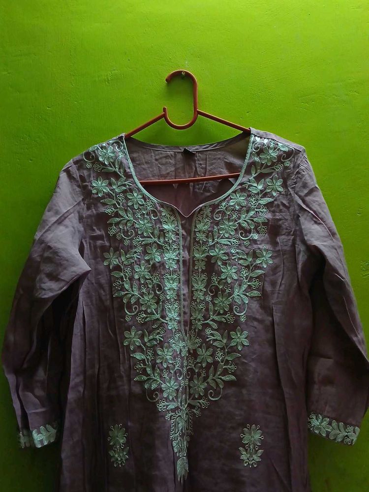Embroidered Kurta