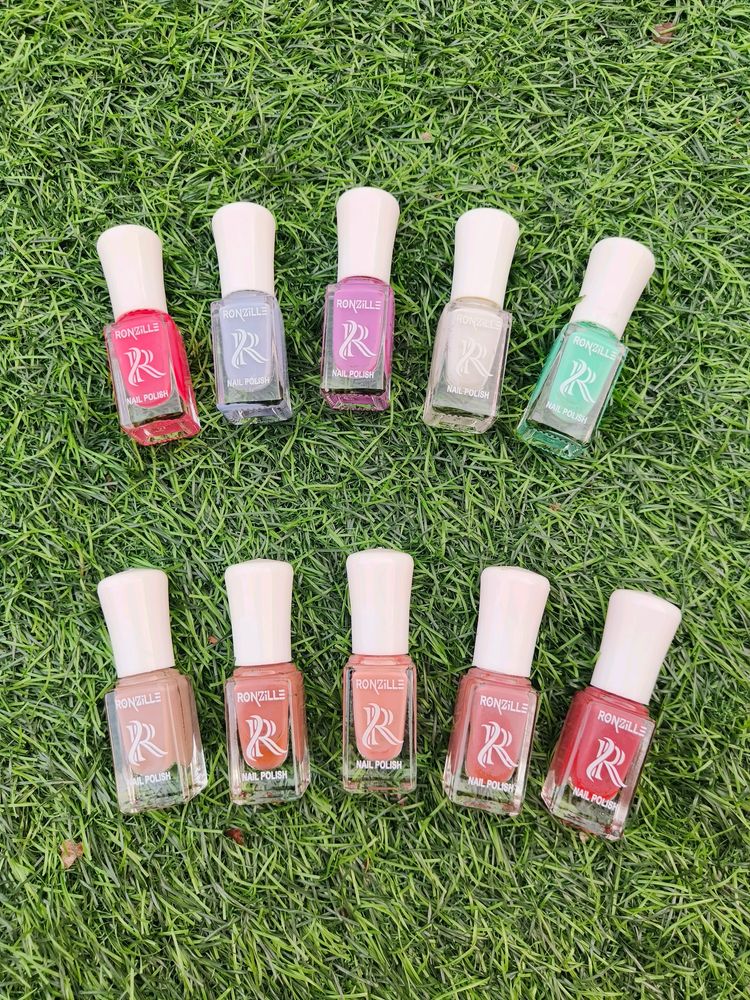 Combo Of 10 Nail Paints