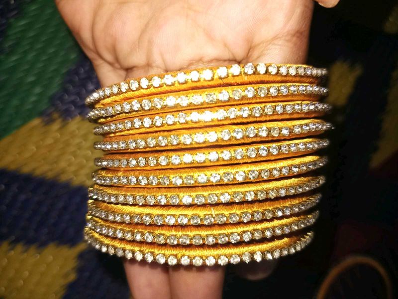 Golden Bangle Set