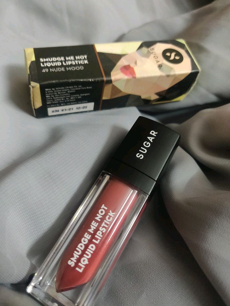 Sugar Liquid Lipstick (Nude Mood 49)