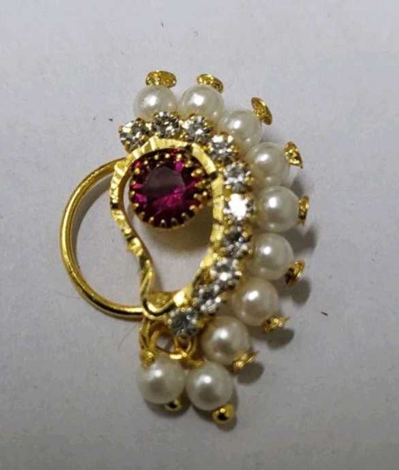 Pearl Nose Ring