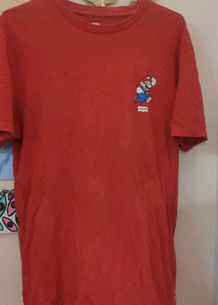 Levis X Mario Red Tsirt (Exclusive)