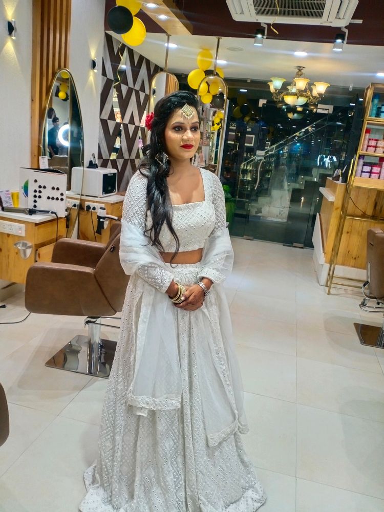 White Colour Lenga🤍 Full Length