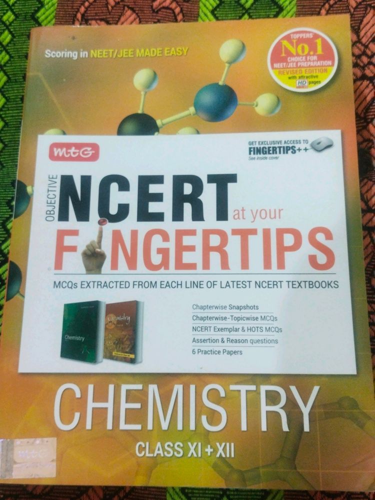 NCERT Fingertips Chemistry For Neet