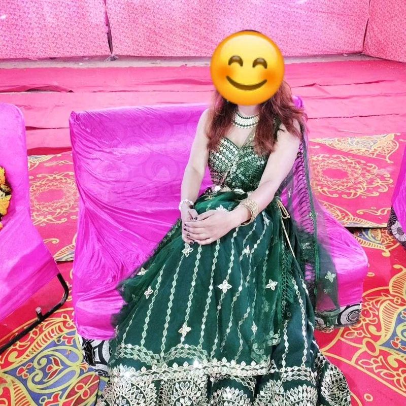 Gorgeous Green Lehenga Choli