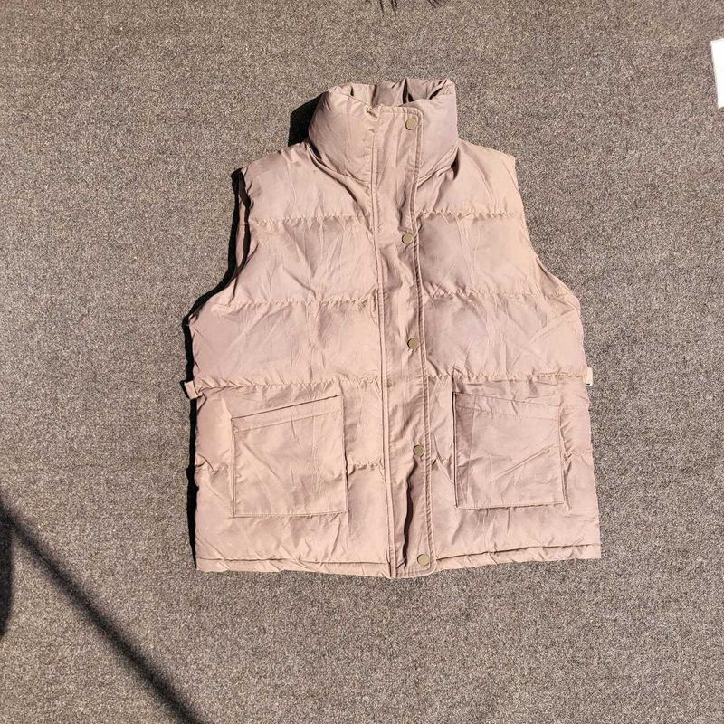 Half Sleeve Puffer Jacket