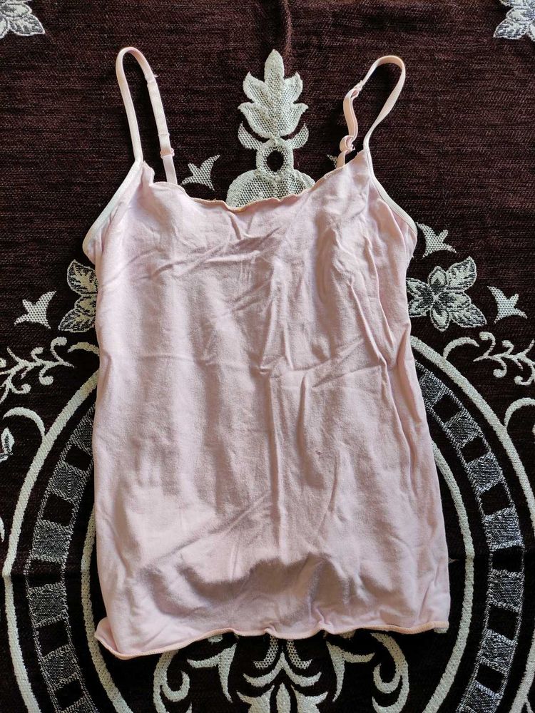 Cute Pink Sleeveless Top