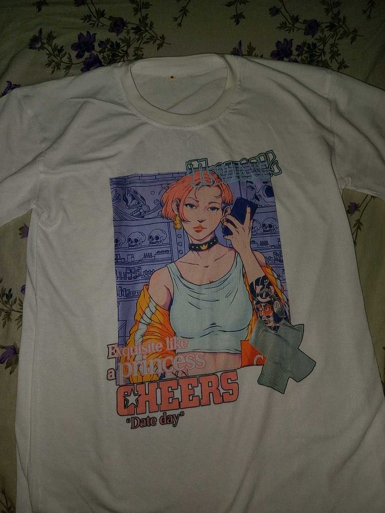 Anime Punk Girl T Shirt