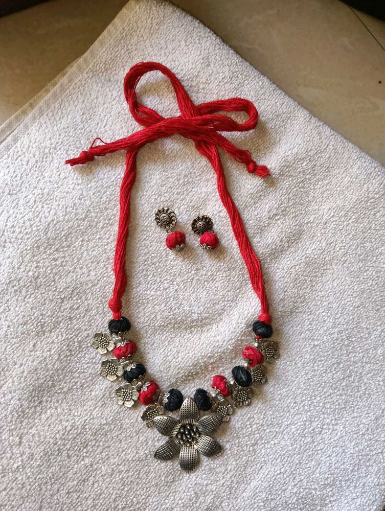 Ethnic Necklace &amp; Earring Set