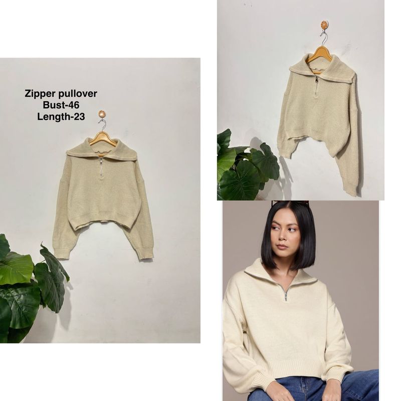 Zipper Pullover