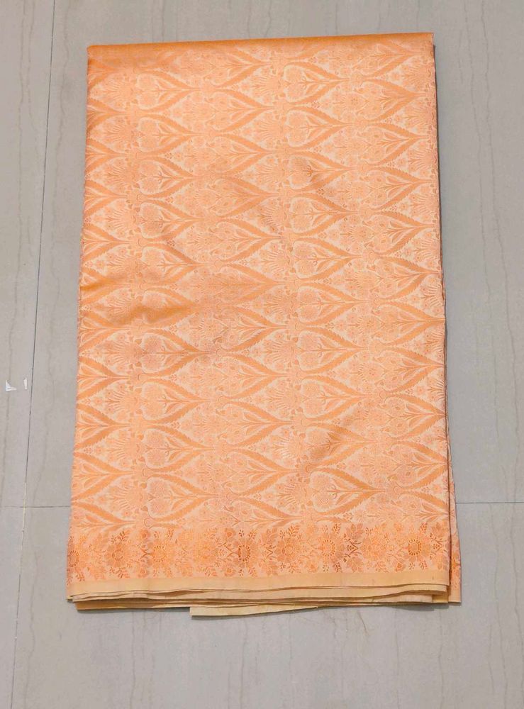 Peach Color Dress Material