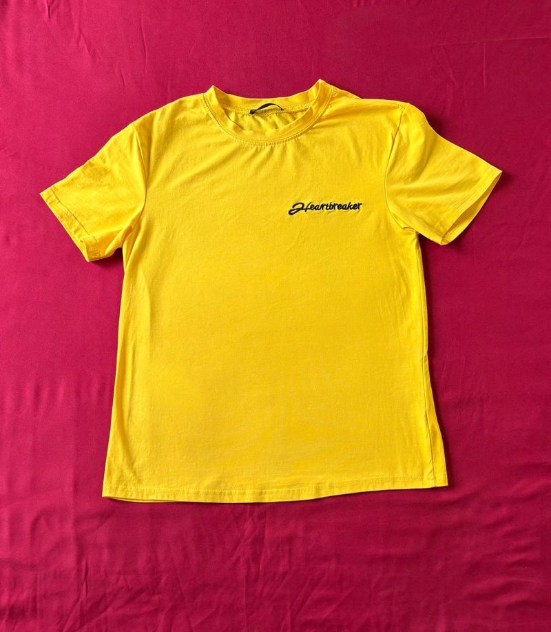 Shein Yellow T-shirt