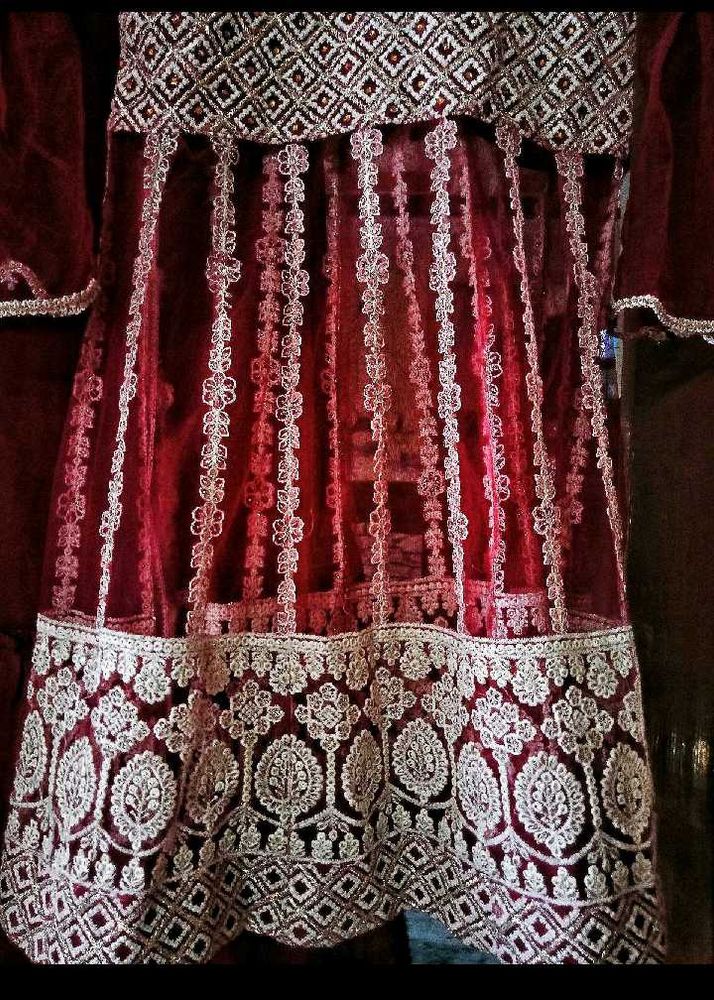 Heavy Sharara Set ZariNag Full Embroidered Work