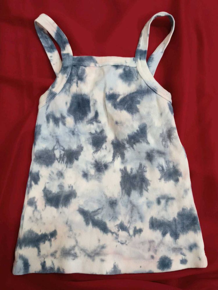 Tie-Dye ribbed Women tank top