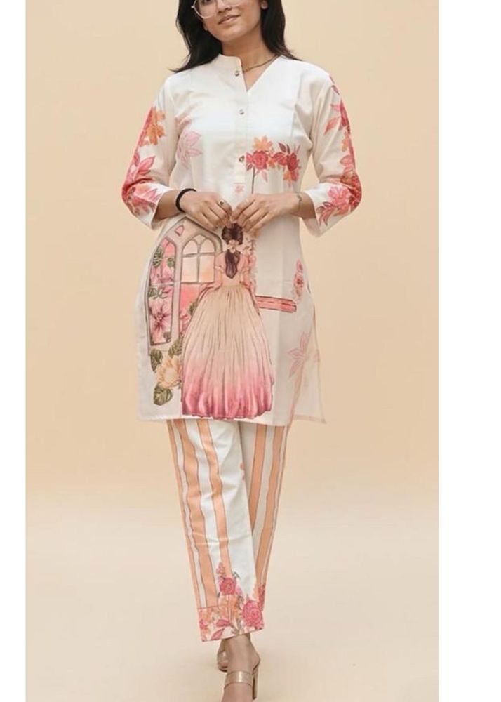 Elegant Printed Kurta Set