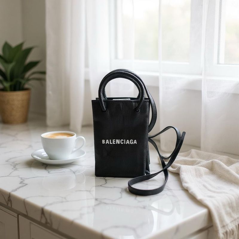 Balenciaga Mini Phone Tote Bag