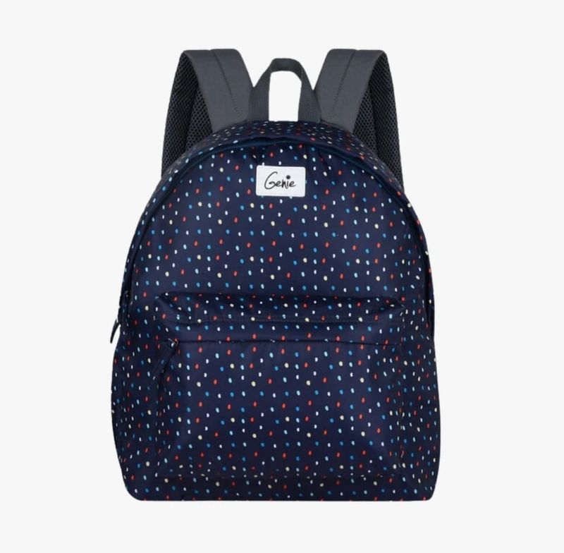 Genie 18L Navy Blue Casual Backpack