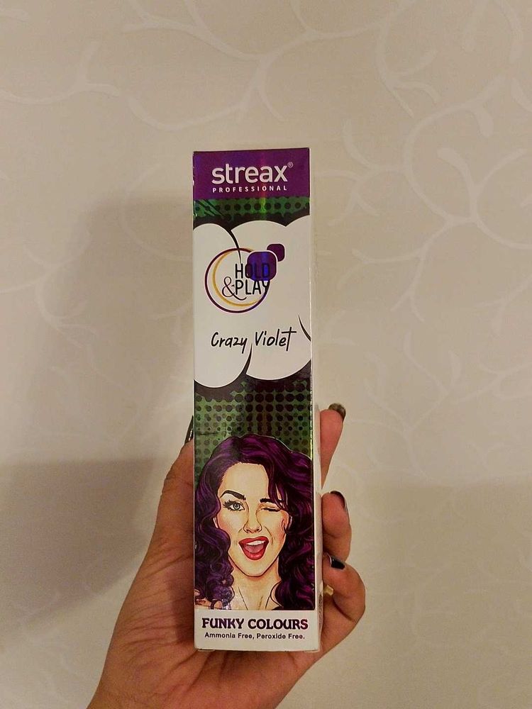 Streax Professional Crazy Violet Color