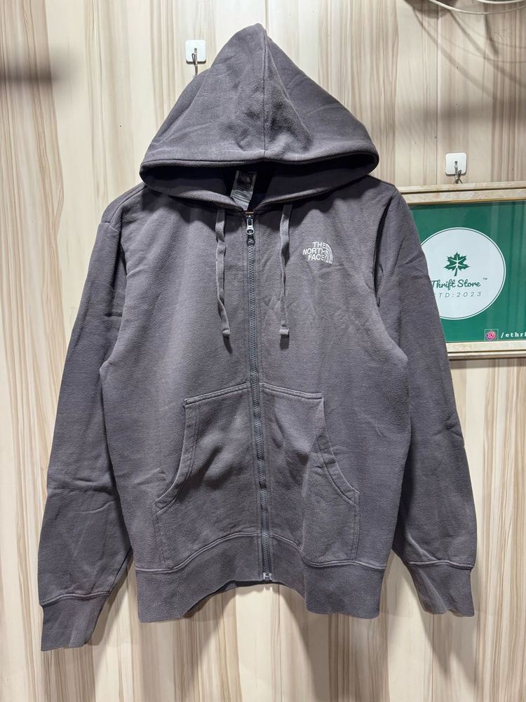 The North Face Grey Full Zip Hoodie