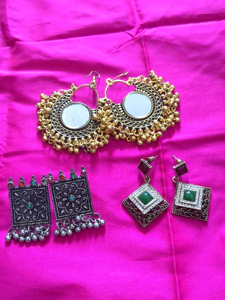 Set Of 3 Earings