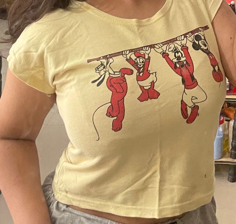 🐭Mickey Mouse Print T-Shirt