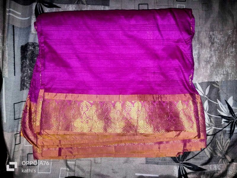 Elegant Purple Saree
