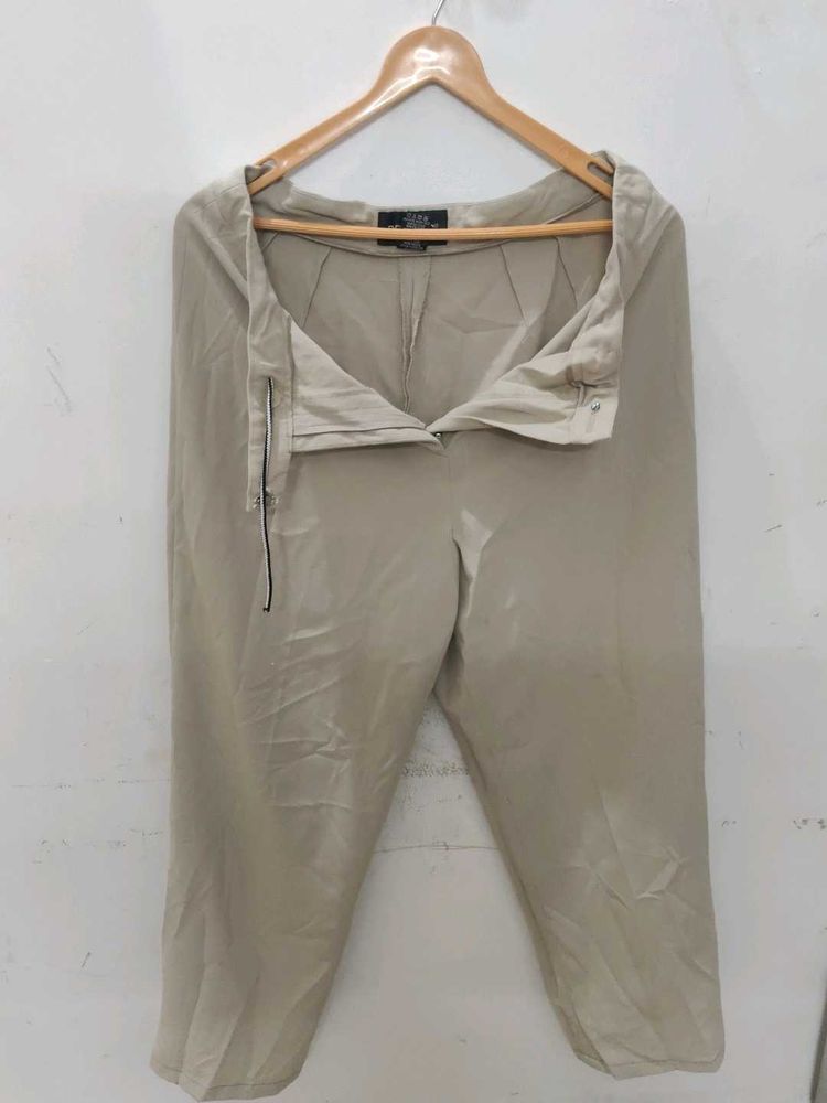 Beige Office   Pants