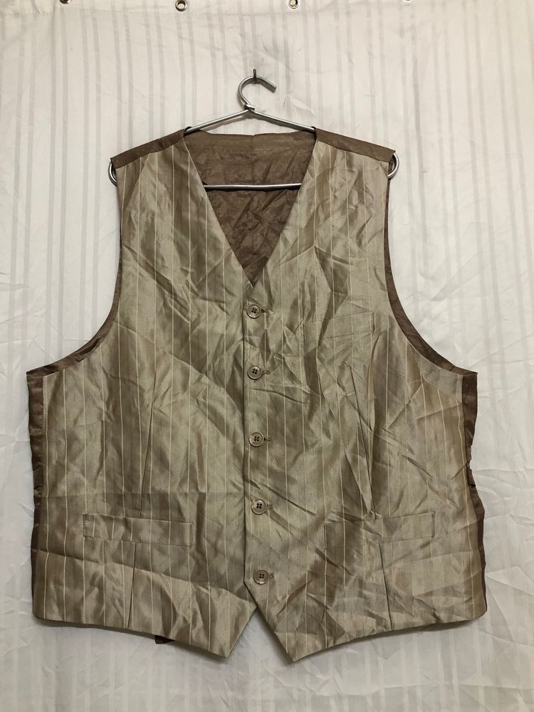 Khaki Formal Waistcoat