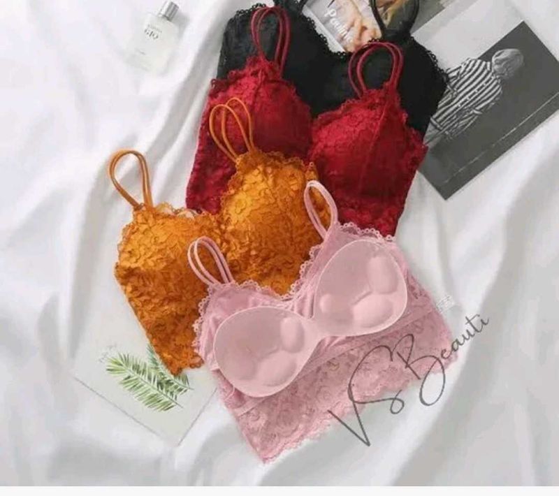 Women&#39;s  Lightly Padded Bra Pack Of 4