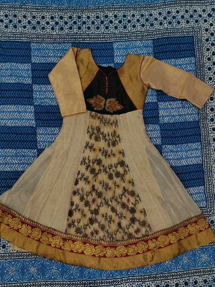 Elegant Embroidered Anarkali Dress