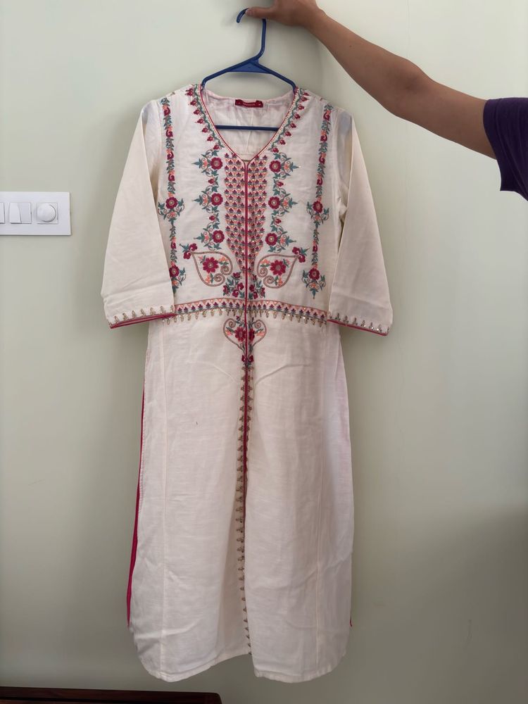Off White Kurta