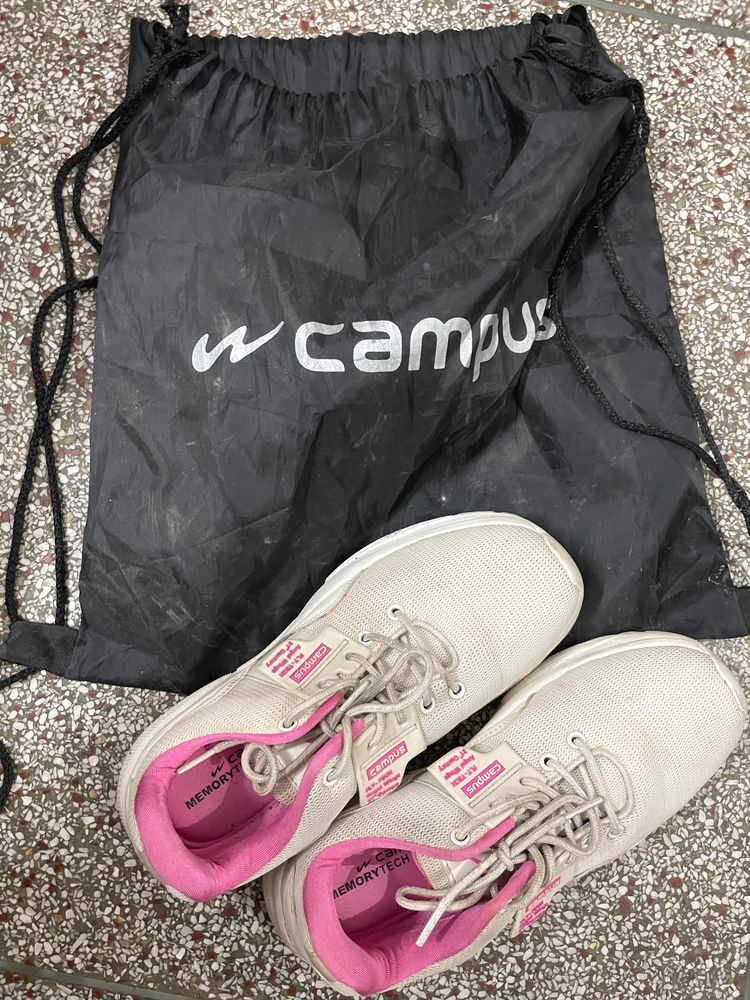Campus White Shoes