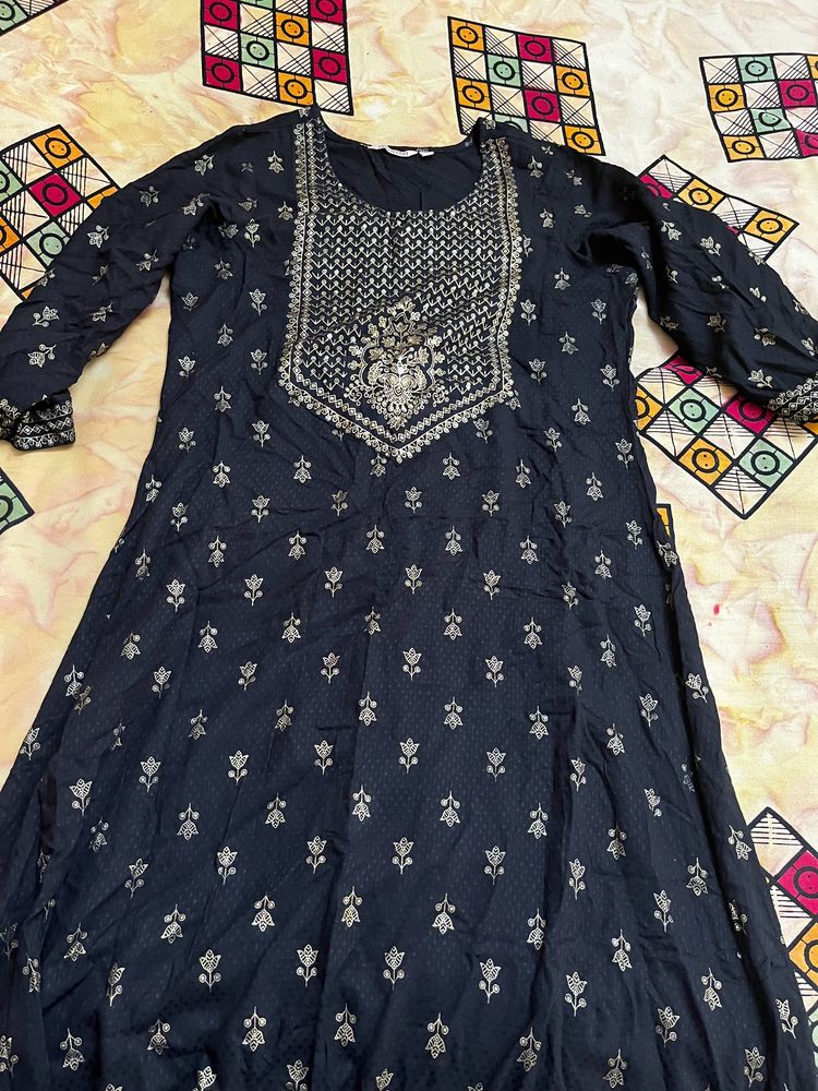 Black Kurta