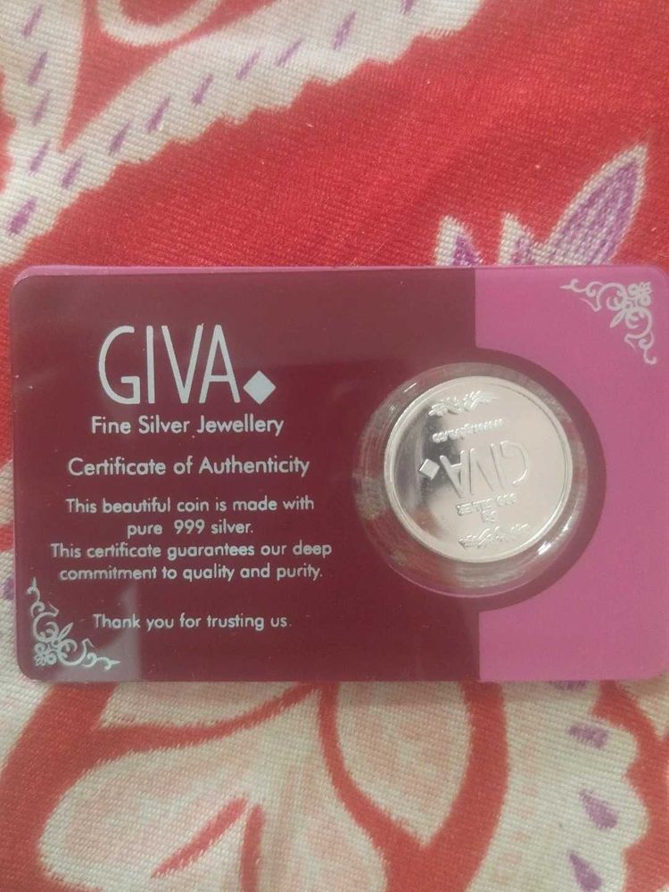 5 gram GIVA 999 Silver Coin