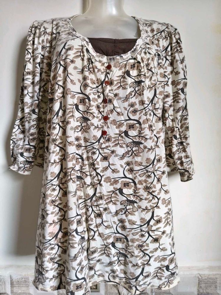 🎊Buy 1, Get 1 Free🎁XL/XXL Floral Tunic Top