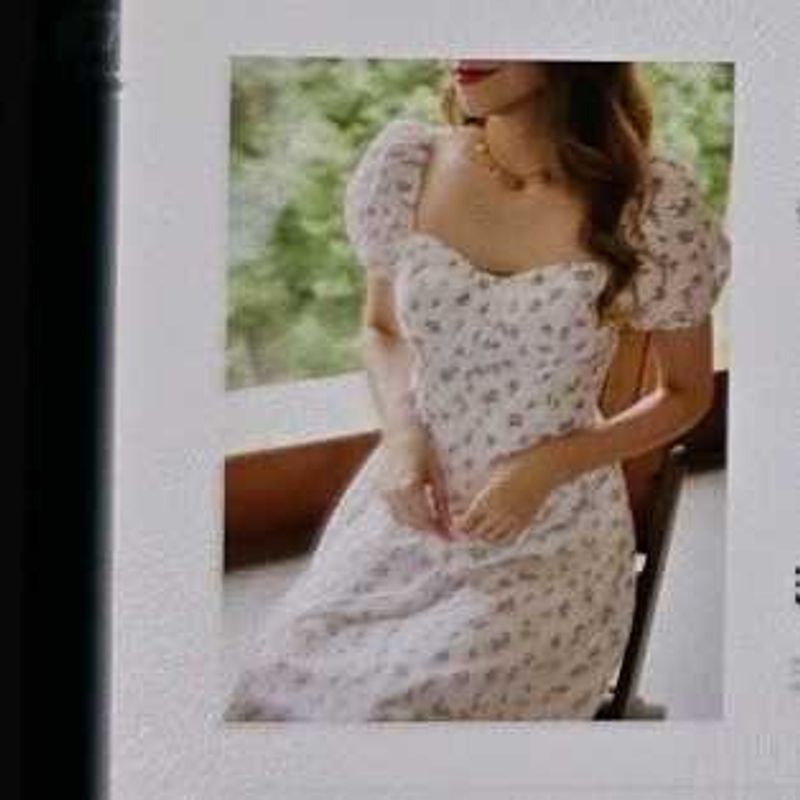 Floral Print Midi Dress