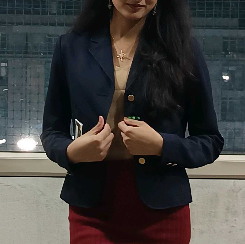 Navy Blue Blazer - Stylish &amp; Versatile