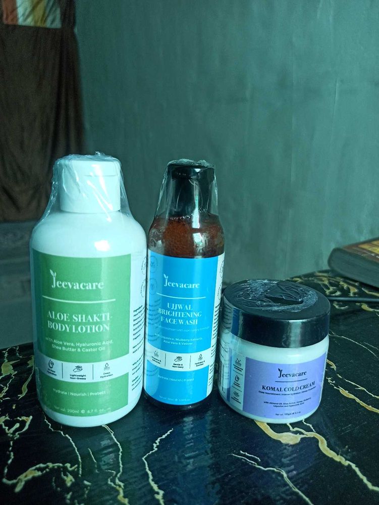 Cold Cream+Cleanser+Body Lotion