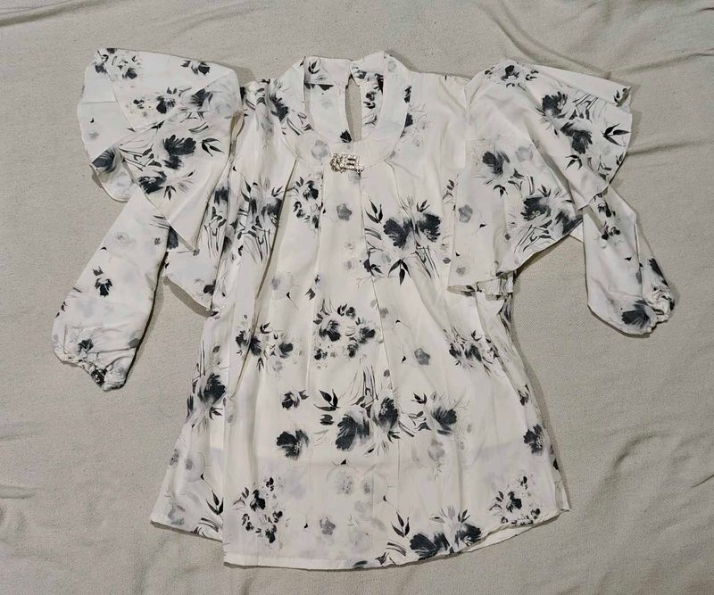 Floral Print Top